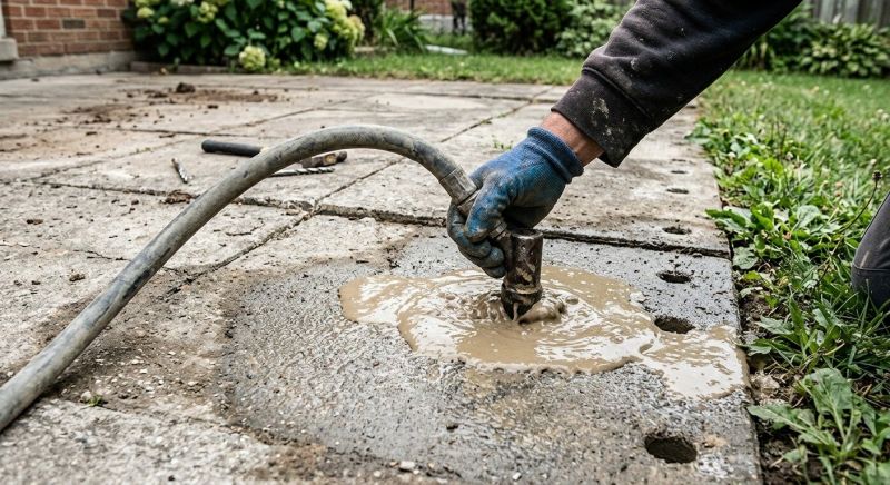 Concrete Leveling in Des Moines, IA