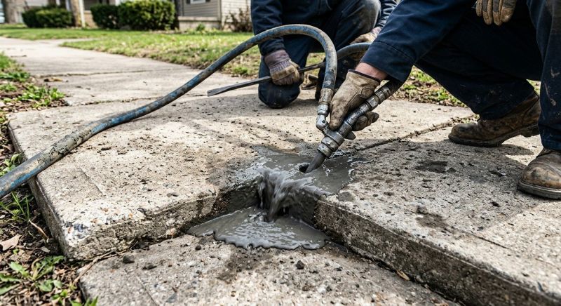 Sidewalk Leveling in Miami Dade County, FL