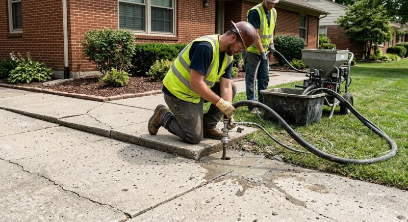Sidewalk Leveling in Denver, CO