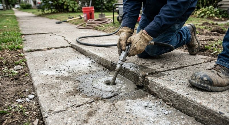 Sidewalk Raising in Miami Dade County, FL