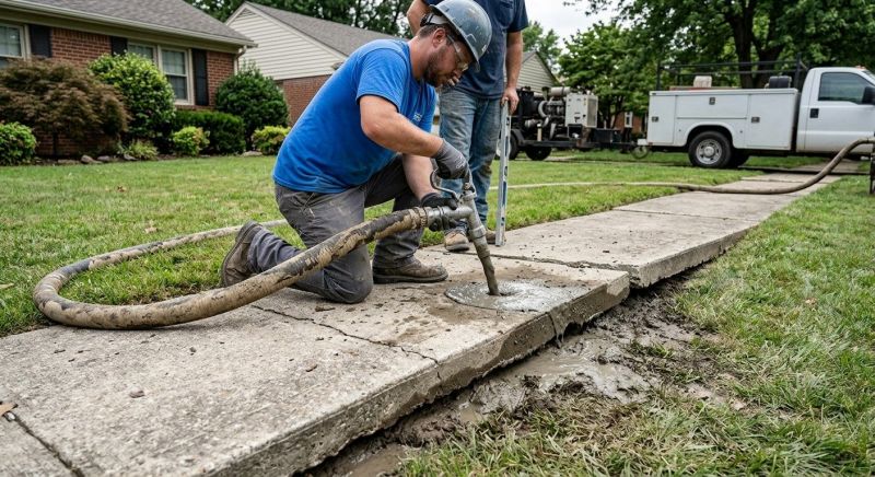 Sidewalk Raising in Corpus Christi, TX