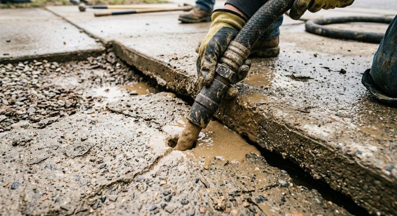 Slab Jacking in Columbus, OH